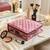 Makeup storage kit traveling vanity cosmetic toiletry bag jewellery case wardrobe organizer pouches for women purple