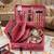 Makeup storage kit traveling vanity cosmetic toiletry bag jewellery case wardrobe organizer pouches for women pink