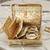 Makeup storage kit traveling vanity cosmetic toiletry bag jewellery case wardrobe organizer pouches for women gold