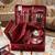 Makeup storage kit traveling vanity cosmetic toiletry bag jewellery case wardrobe organizer pouches for women maroon