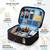 Cosmetic makeup kit storage toiletry travel accessories bag for jewellery vanity travel organizer adjustable black
