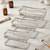 Makeup storage box traveling vanity cosmetic toiletry bag jewellery case wardrobe organizer pouches check print set 3