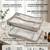 Makeup storage box traveling vanity cosmetic toiletry bag jewellery case wardrobe organizer pouches check print set 3