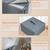 Makeup storage box travelling vanity cosmetic toiletry bag necklace wardrobe organizer jewellery pouch for women grey