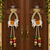 shubh labh cow door hanging decorative mdf wall hanging decor (pack of 2)