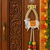 shubh labh cow door hanging decorative mdf wall hanging decor (pack of 2)