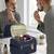 Toiletry organizer bag dopp kit washbag for men cosmetics pouch for women- travelling storage pouches grey