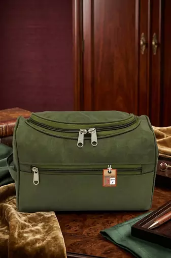 Toiletry organizer bag dopp kit washbag for men cosmetics pouch for women- travelling storage pouches mehndi