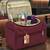 Toiletry organizer bag dopp kit washbag for men cosmetics pouch for women- travelling storage pouches maroon