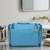 Makeup storage box travelling vanity cosmetic toiletry bag necklace wardrobe organizer jewellery pouch for women blue