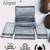 Makeup jewellery organizer locker box necklaces earring ring chains case cosmetic travel storage bag with 7 pouch (grey)