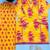 Yellow crepe printed farshi salwar set
