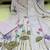 Lavender silk blend embroidered kurta set