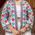 White Embroidery work and Mirror work Reyon Navratri Lahenga Choli Set 