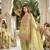 Olive chanderi embroidered farshi salwar set