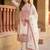 Cream chanderi embroidered farshi salwar set