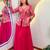 Rani-pink georgette embroidered palazzo set