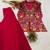 Rani-pink georgette embroidered palazzo set