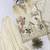 Off-white silk blend embroidered palazzo set