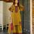 Olive cotton poly embroidered plazzo set