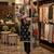 Black chanderi embroidered kurta set
