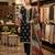 Black chanderi embroidered kurta set