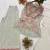 Off-white faux georgette embroidered palazzo set