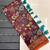 brown color kalamkari prints contrast pallu cotton blend saree