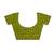 Women's green georgette leheriya print saree with blouse