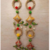traditional decorative lace chudi cushion parrot pom pom latkan hanging decor (pack of 2)