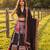 Captivating black printed Frensh Crepe Indian festival Navratri Special Chaniya choli
