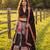 Captivating black printed Frensh Crepe Indian festival Navratri Special Chaniya choli