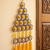 handmade gota bangle pompom door hanging decorative home decor (pack of 2)