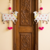 handcrafted pompom beads cow hanging door and home decorative hanging (pack of 6)