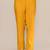 Mustard chanderi embroidered kurta set