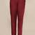 Maroon chanderi festive wear kurta set
