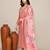 Peach cotton festive wear kurta set