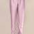 Mauve satin embroidered kurta set
