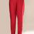 Maroon satin festive wear kurta set