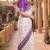 White & purple color pure soft silk blend zari weaving saree