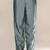 Grey satin embroidered kurta set