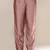 Lavender satin festive wear kurta set