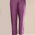 Purple art silk festive kurta set