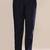 Navy blue chanderi party kurta
