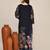 Navy blue chanderi festive kurta