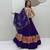 Orange Color Real Mirror Work position print Silk Blend Navratri Lahenga Choli Set