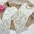 Kids white fendy silk embroidery sequence work kurta palazzo set