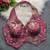 Peach heavy position work partywear blouse
