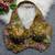 Copper heavy position work partywear blouse