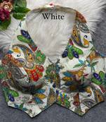White heavy position work partywear blouse